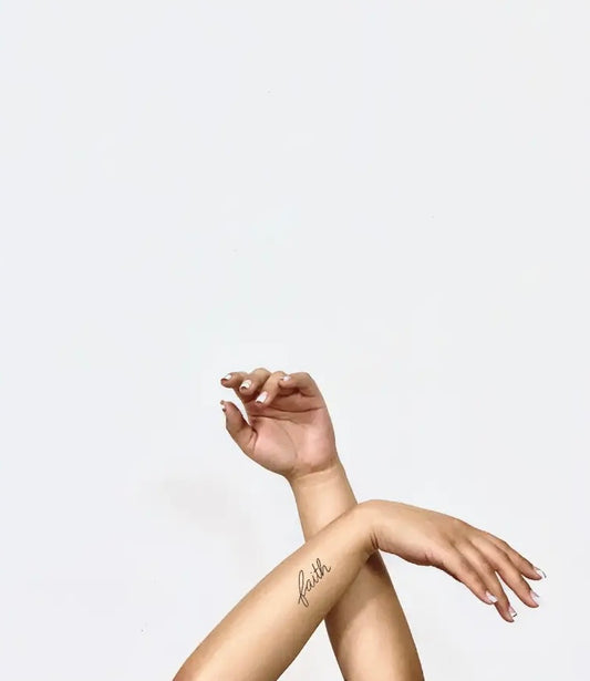 Word Temporary Tattoos