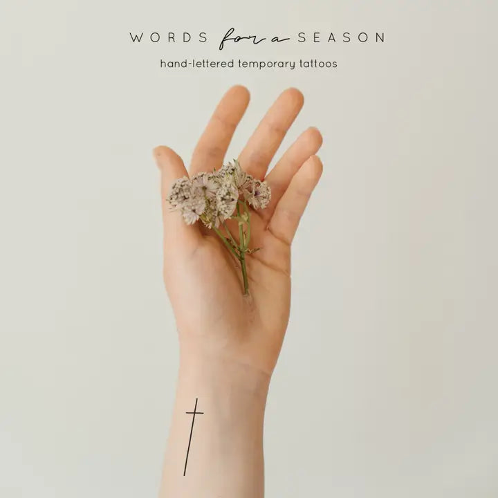 Word Temporary Tattoos