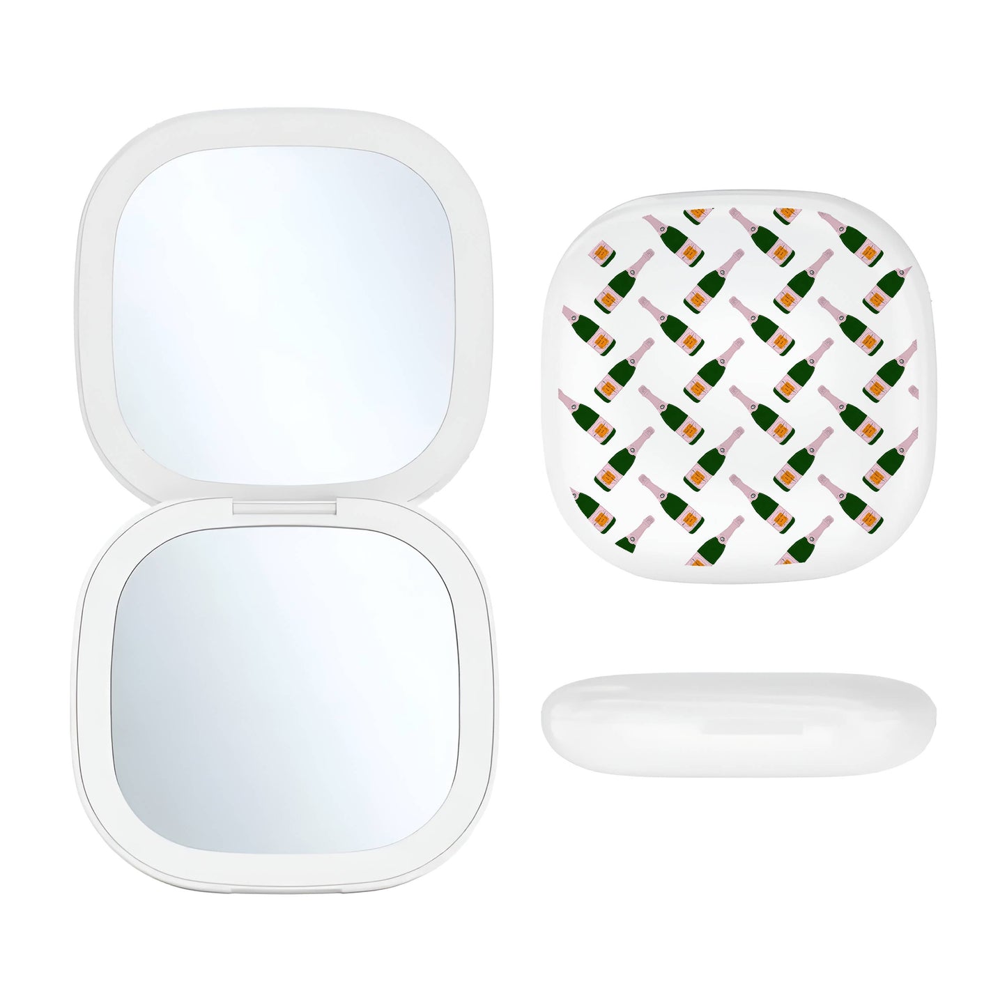 Champagne LED Mirror