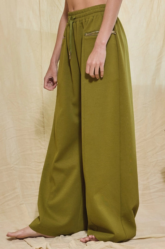 Olive Scuba Sweatpants