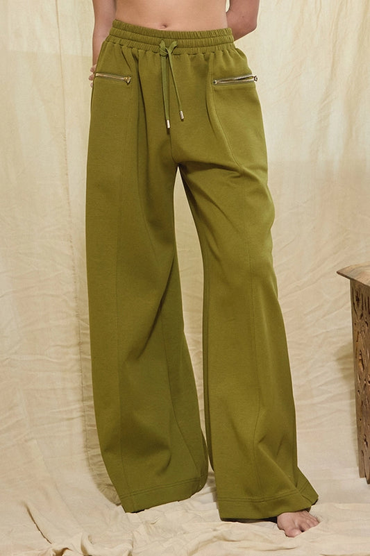 Olive Scuba Sweatpants