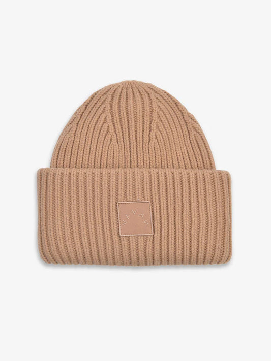 Cresta Rib Beanie Sand