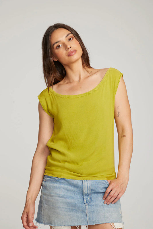 Sleeveless Citron Tee
