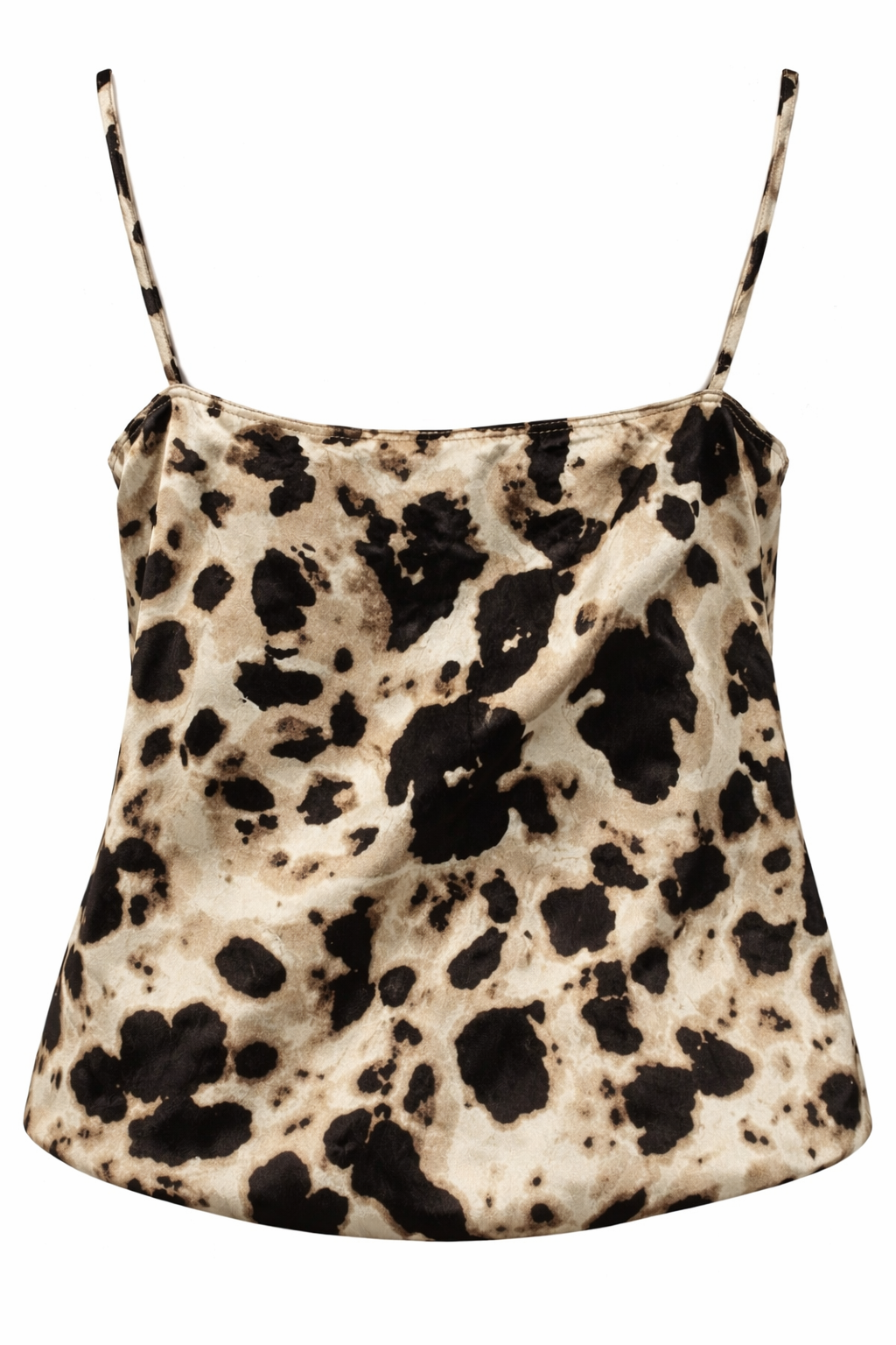 Leopard Satin Tank