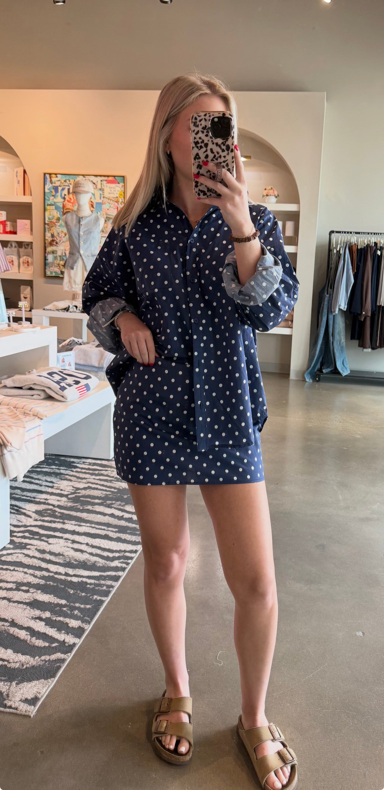 Polka Dot Skirt
