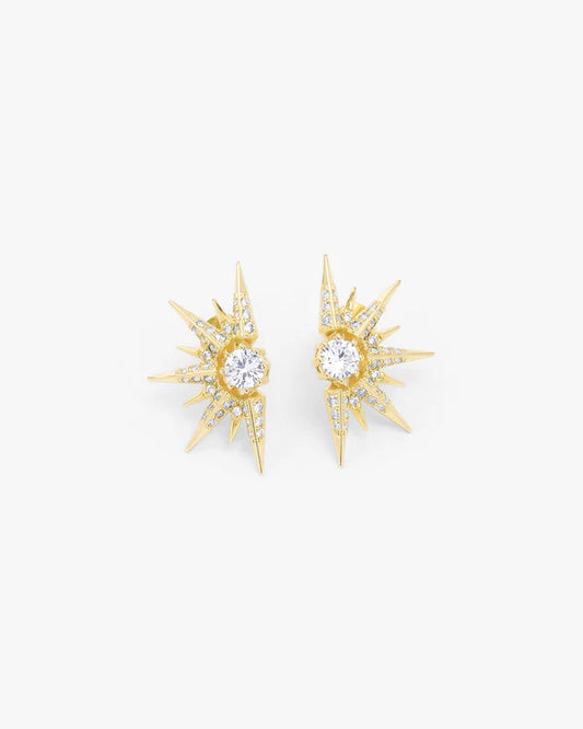 Gabriella Sunburst Stud Earrings