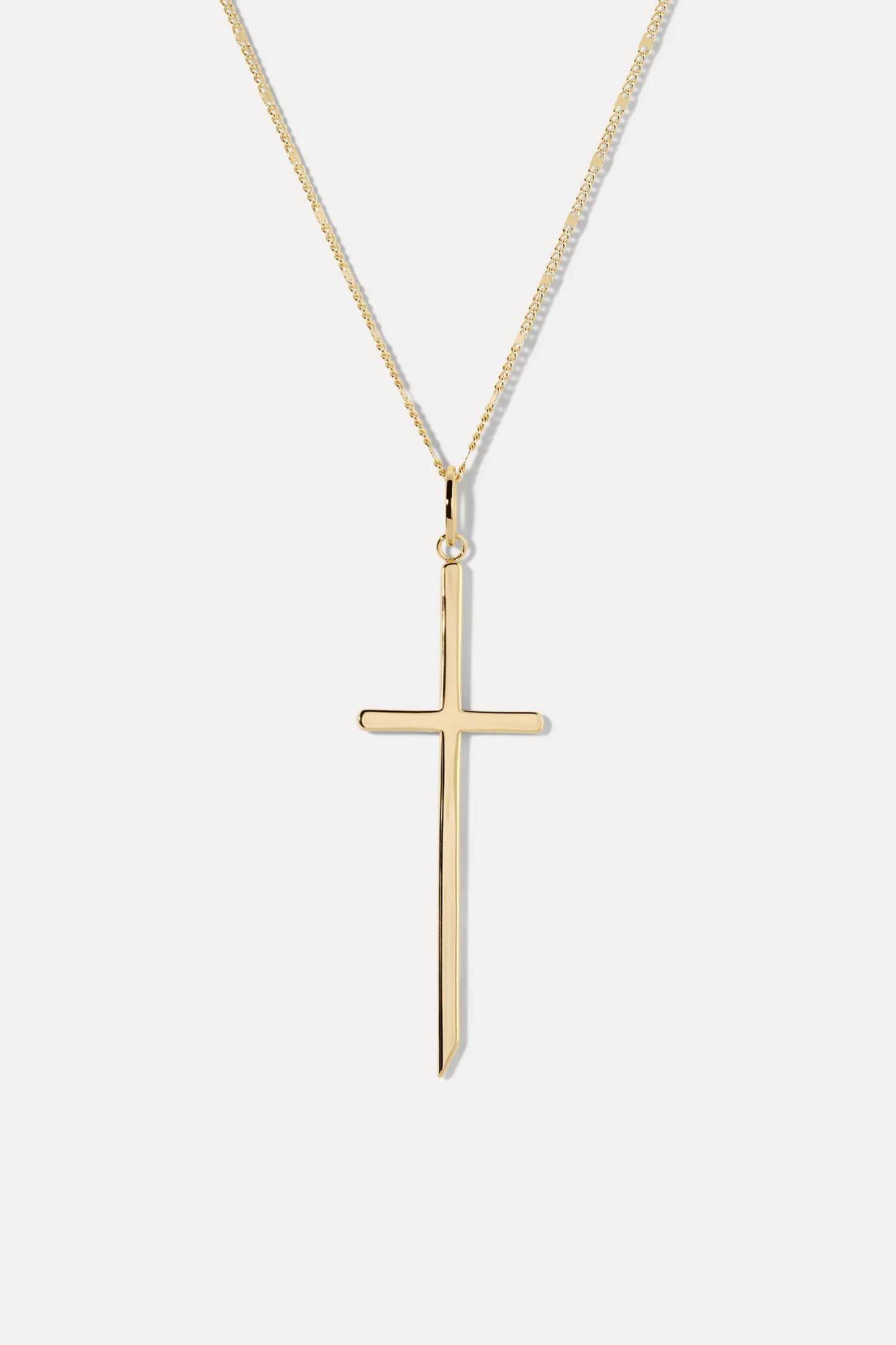 Long Cross Necklace