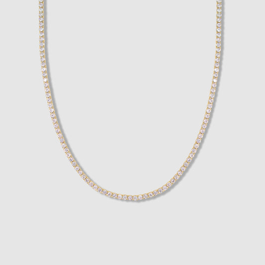 Tiny Tennis Necklace