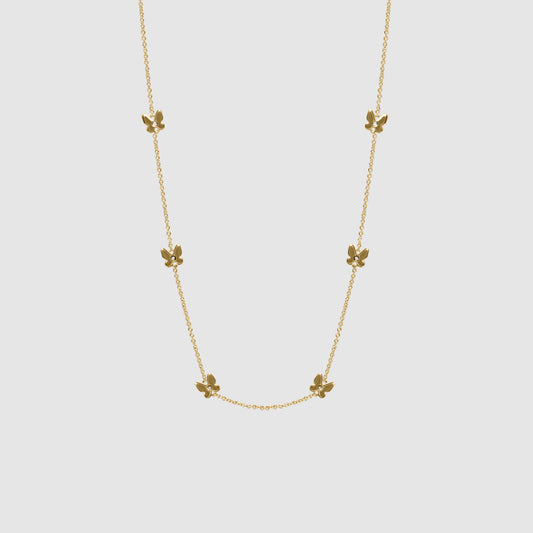 Floating Butterfly Necklace