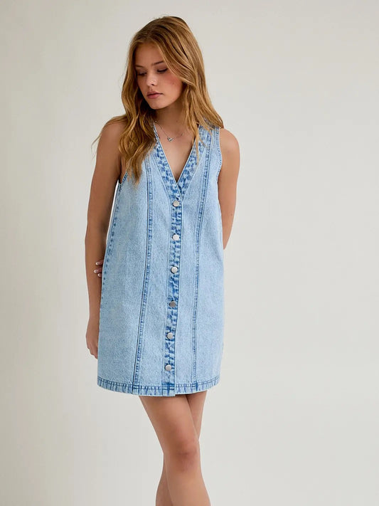 Denim Mini Dress
