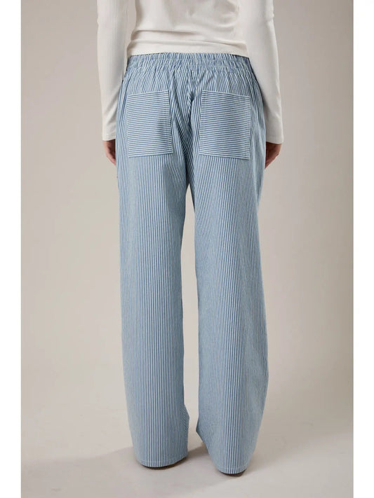 Blue Stripe Pants