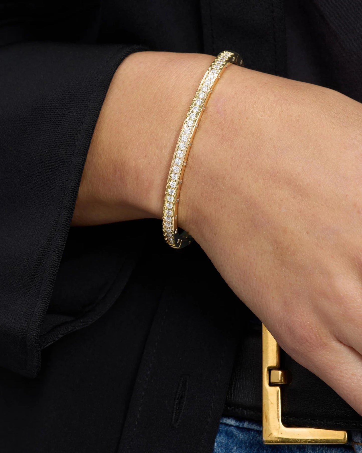 Pave Cuff Bracelet