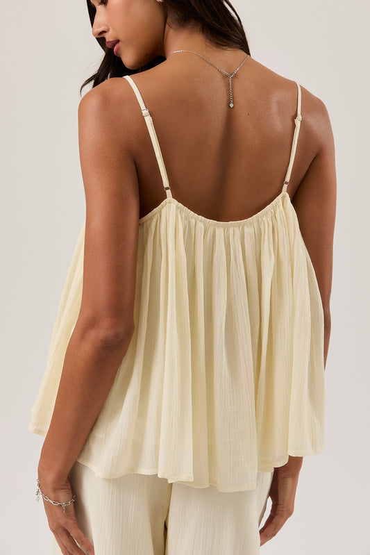 Chiffon loose tank top