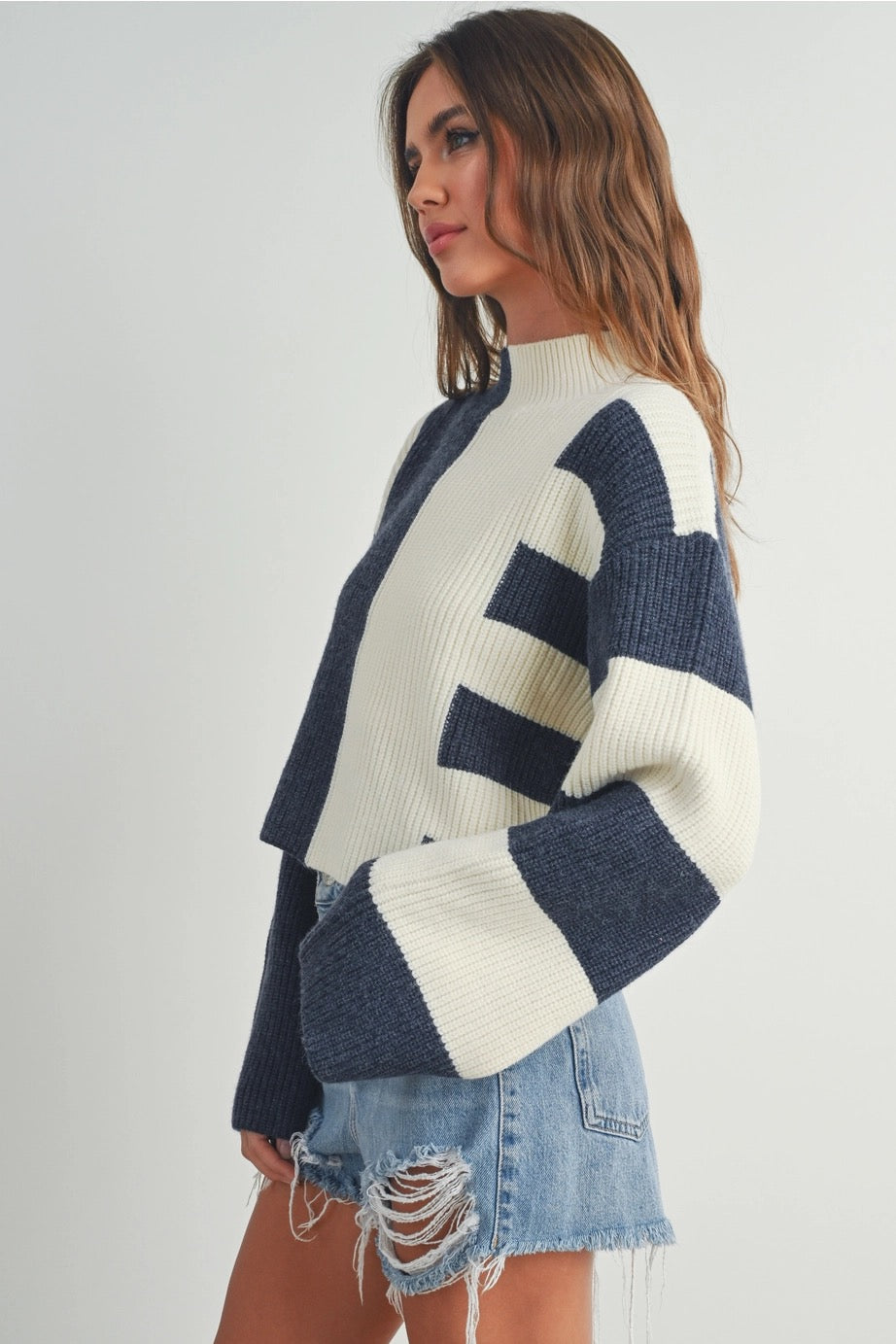 Color Block Sweater