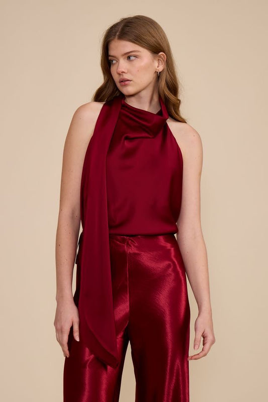 Halter Scarf Top