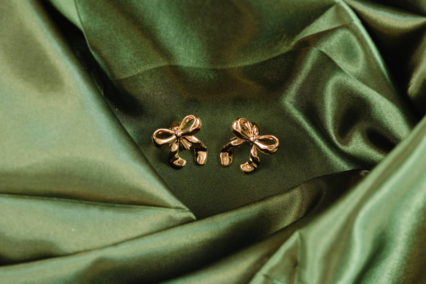 Melted Ribbon Earrings