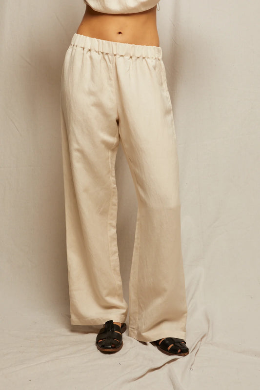 Georgette Linen Pants
