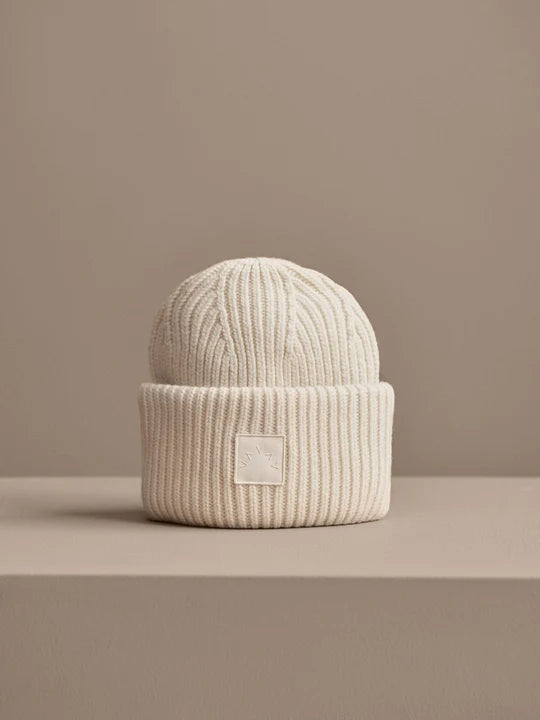 Cresta Rib Beanie Sand