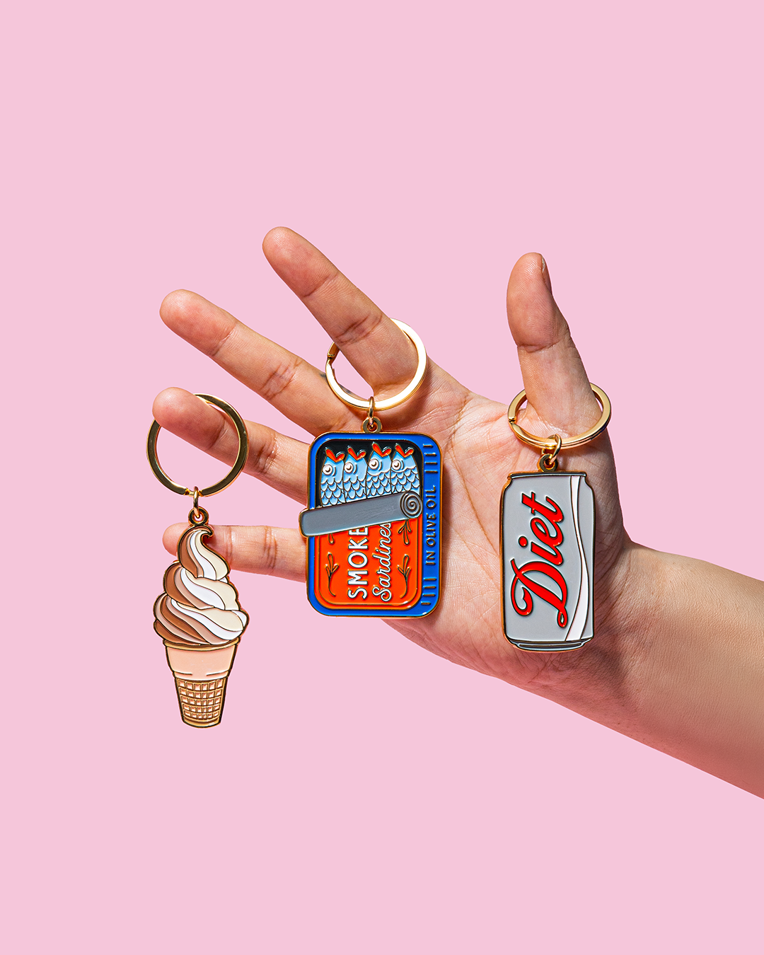 Diet Coke Keychain