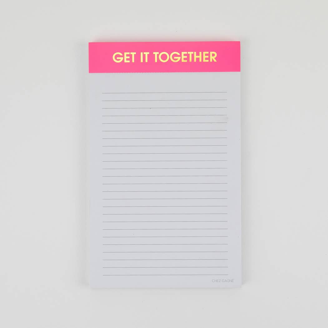 Get It Together Notepad