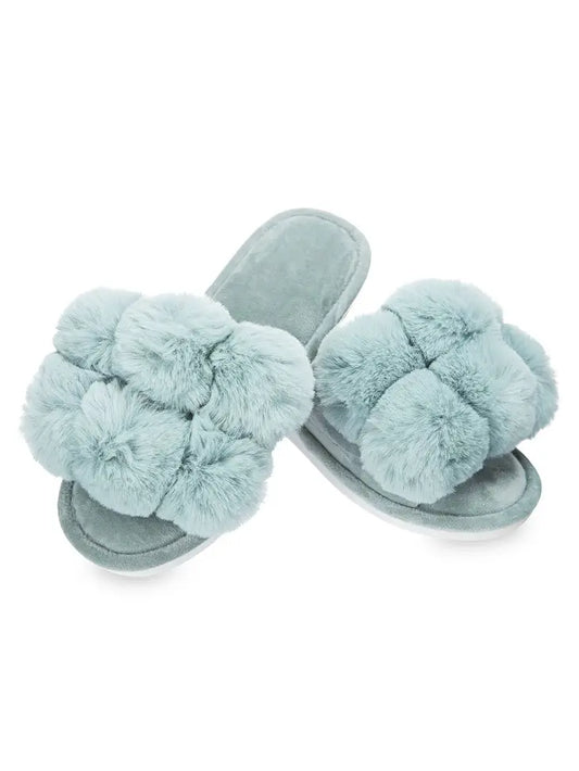 Pom-Pom Slippers