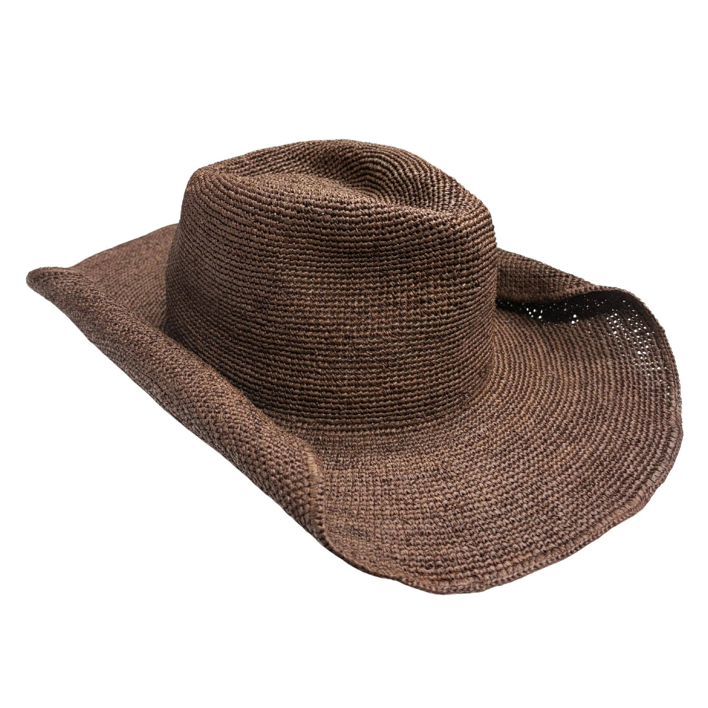 Raffia Packable Cowboy Hat