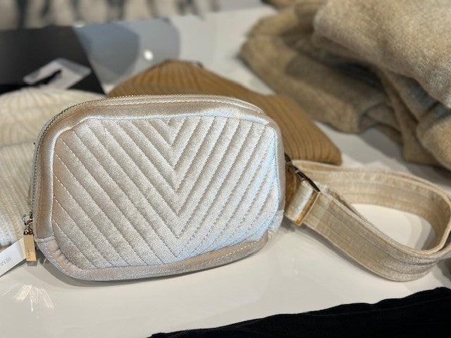 Velvet Cross Body Bag