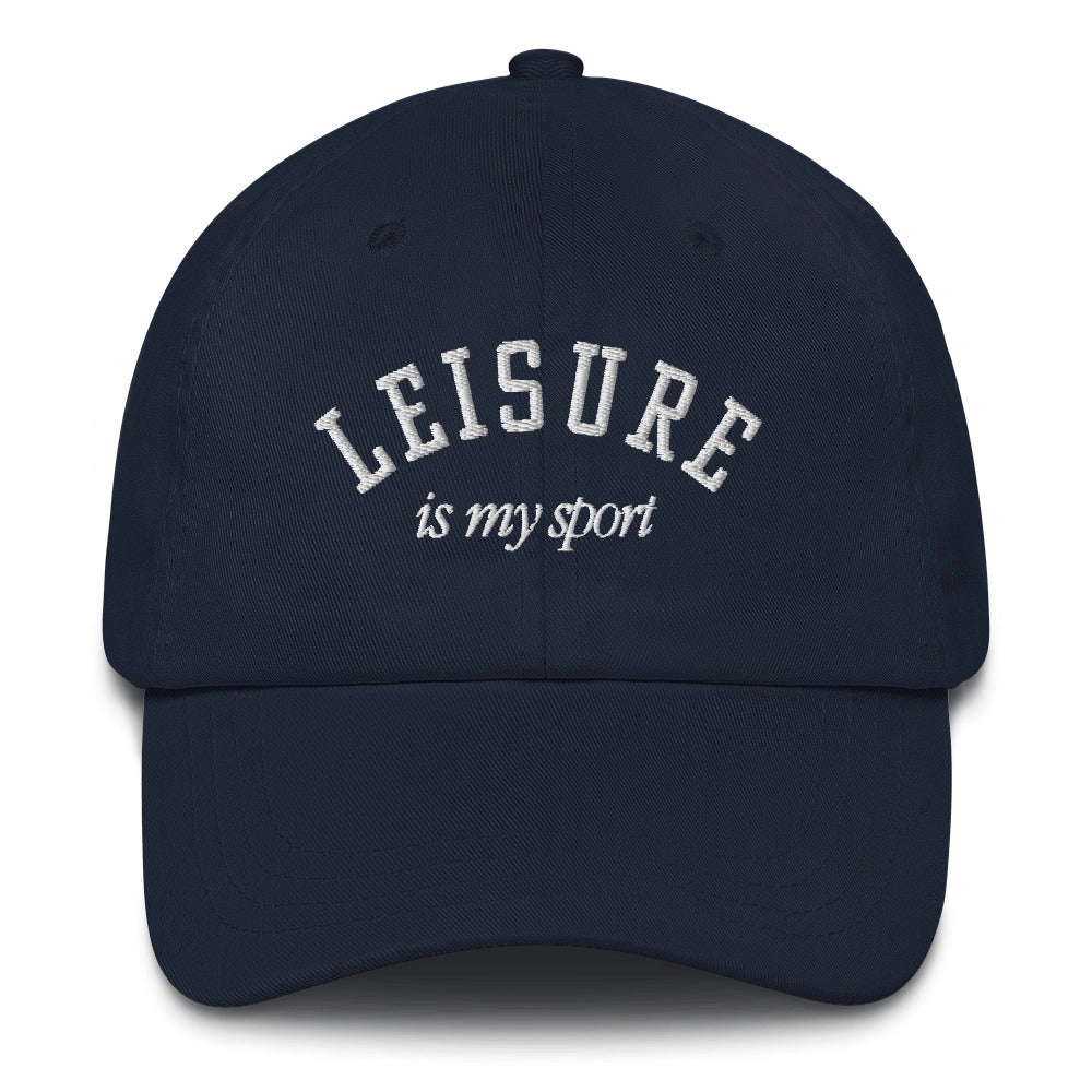 Leisure Is My Sport Hat