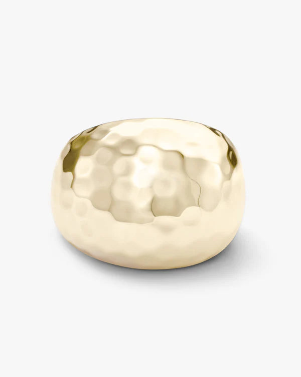 Thick Ass Hammered Ring