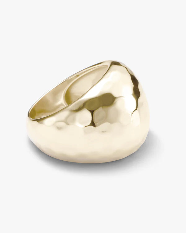 Thick Ass Hammered Ring