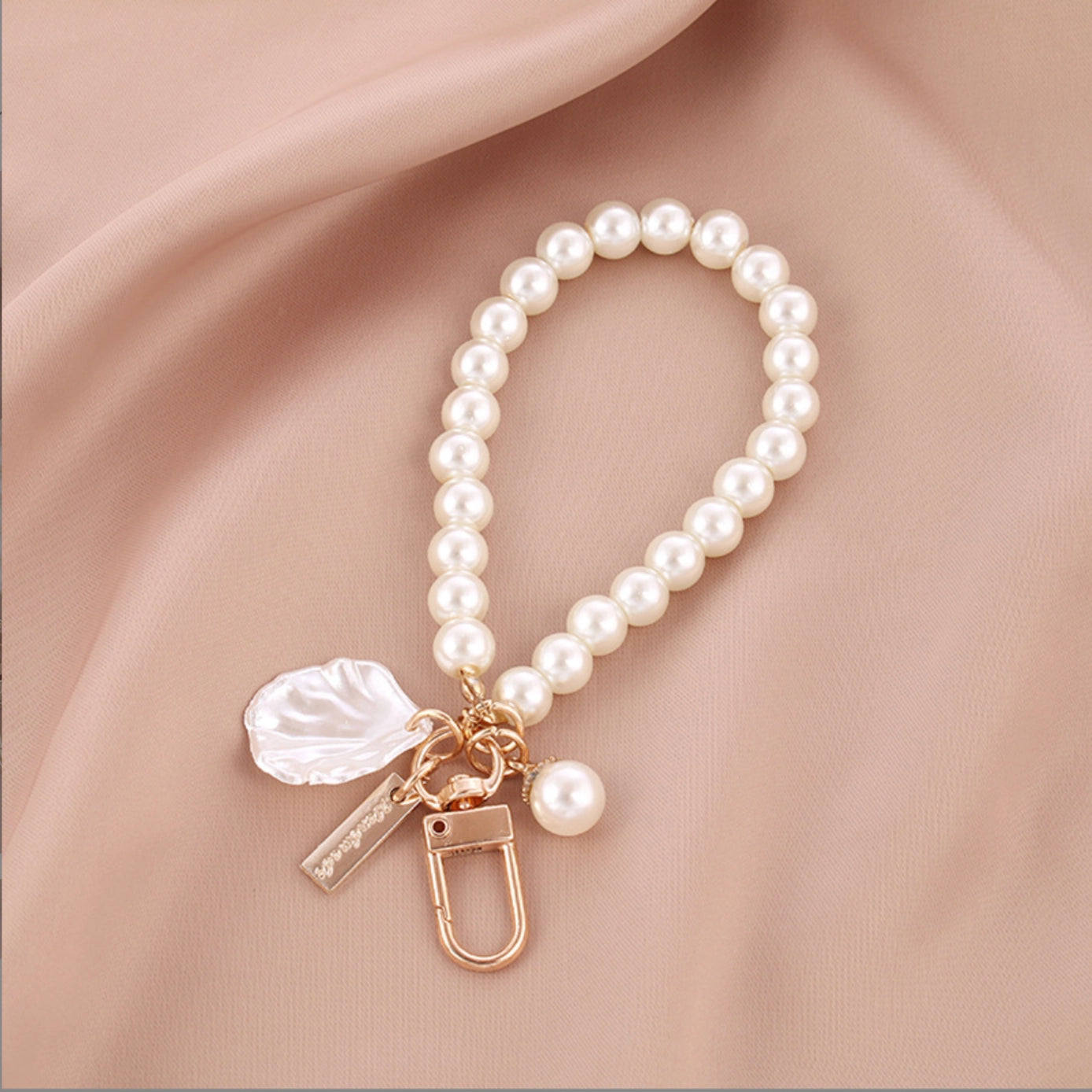 Pearl Keychain