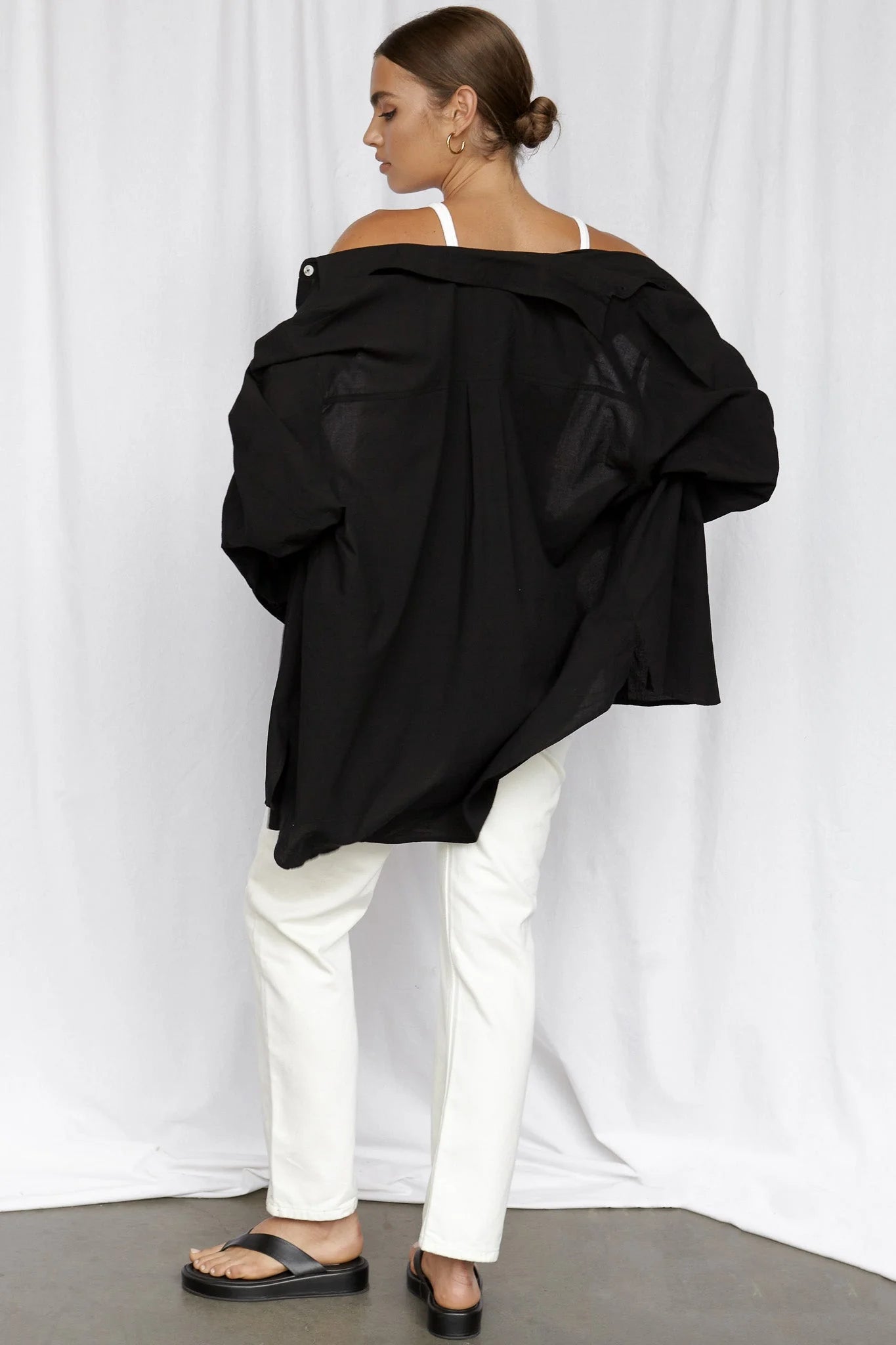 Heather Cotton Shirt