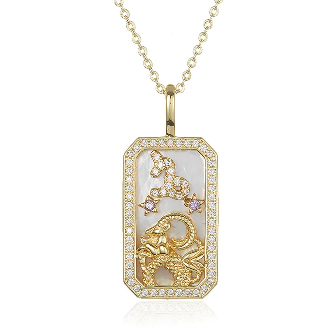 Zodiac Amulet Necklace