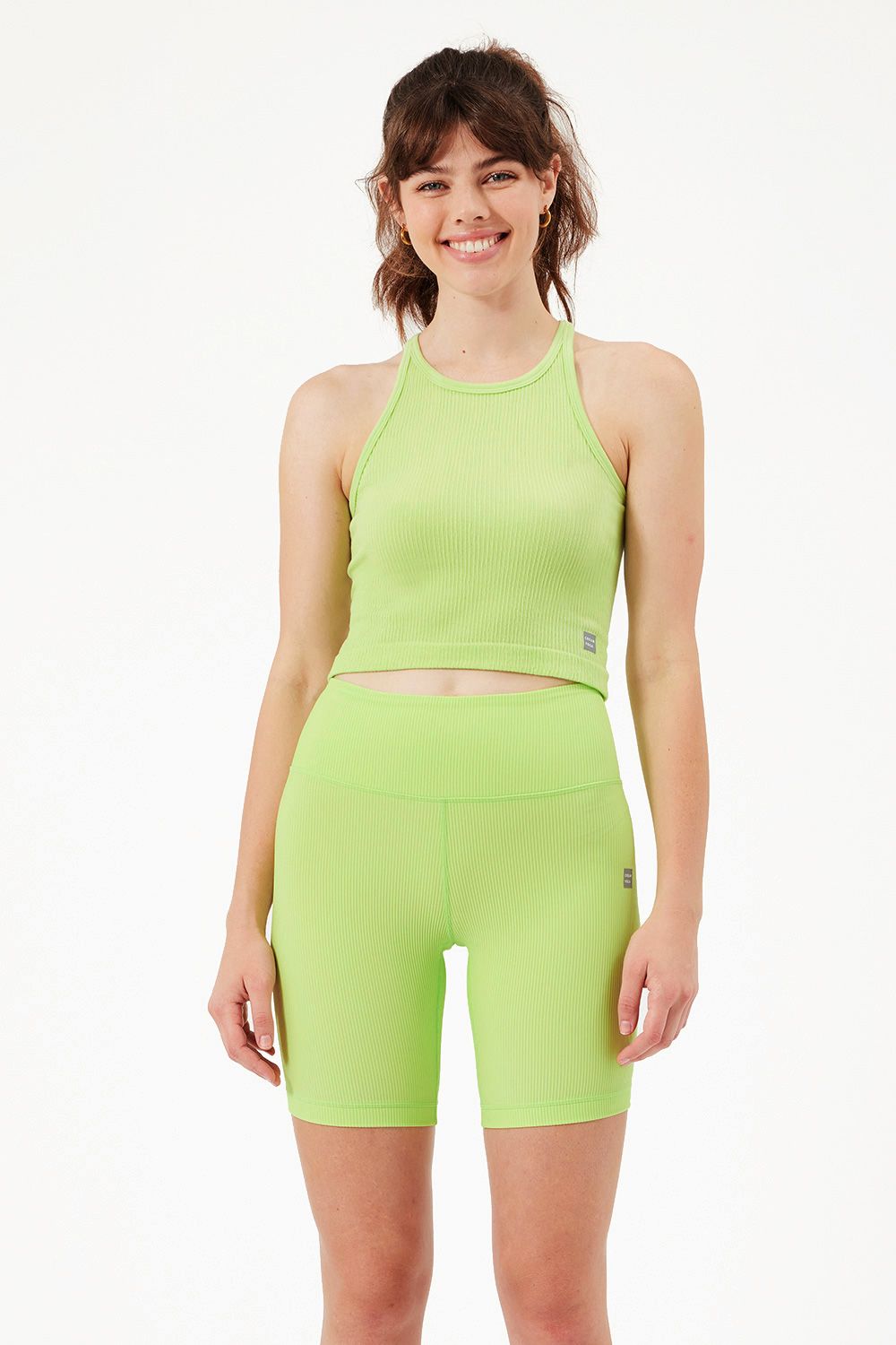 Harper Ribbed Biker Short