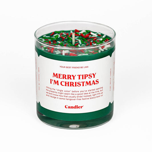 Merry Tipsy Candle