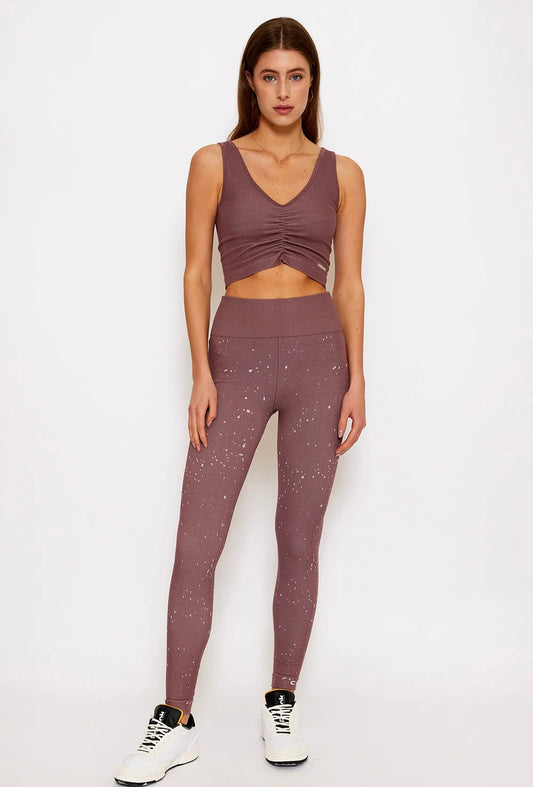 Lorde Legging Rose Dots