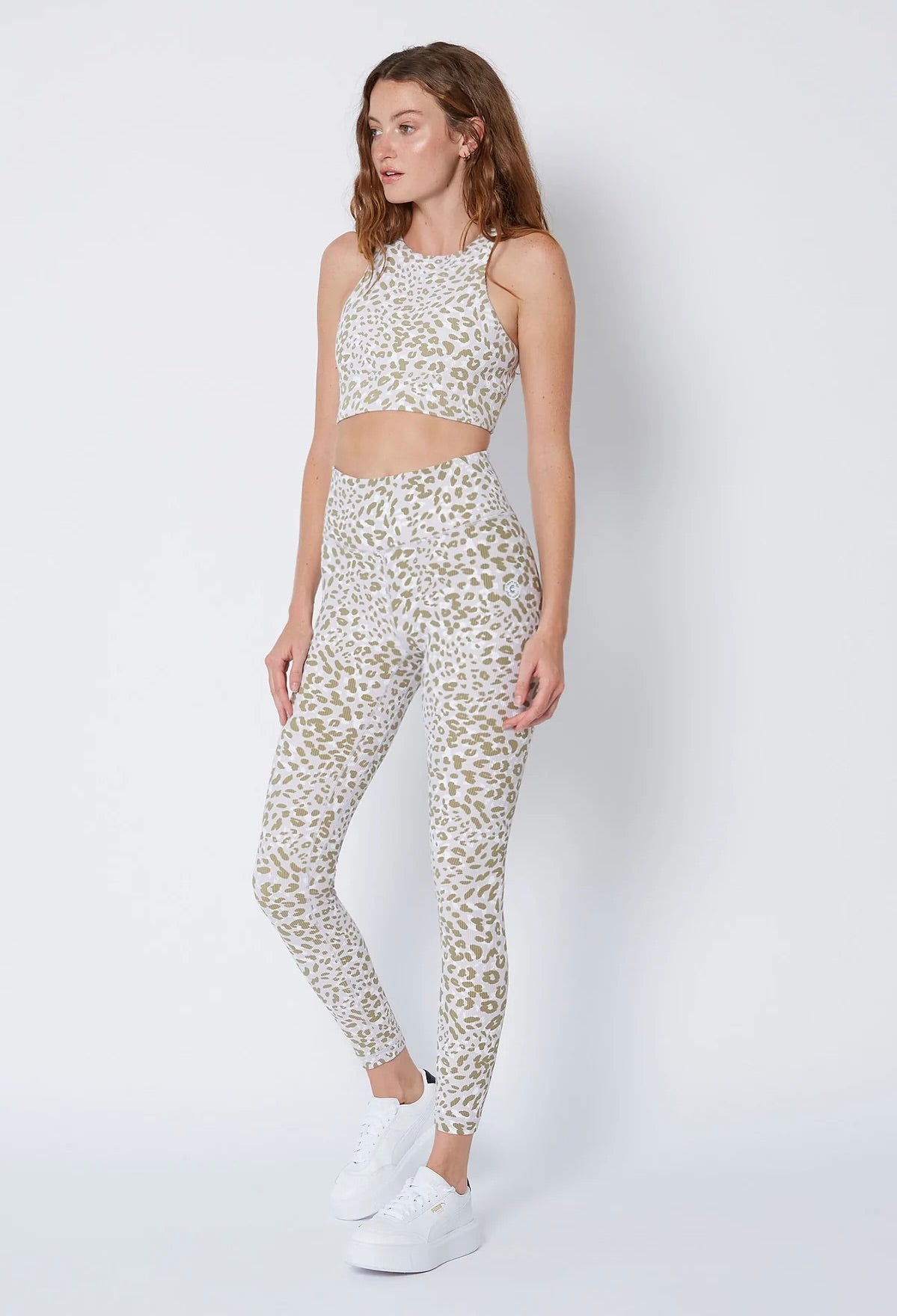 Cheetah Ribbed Legging