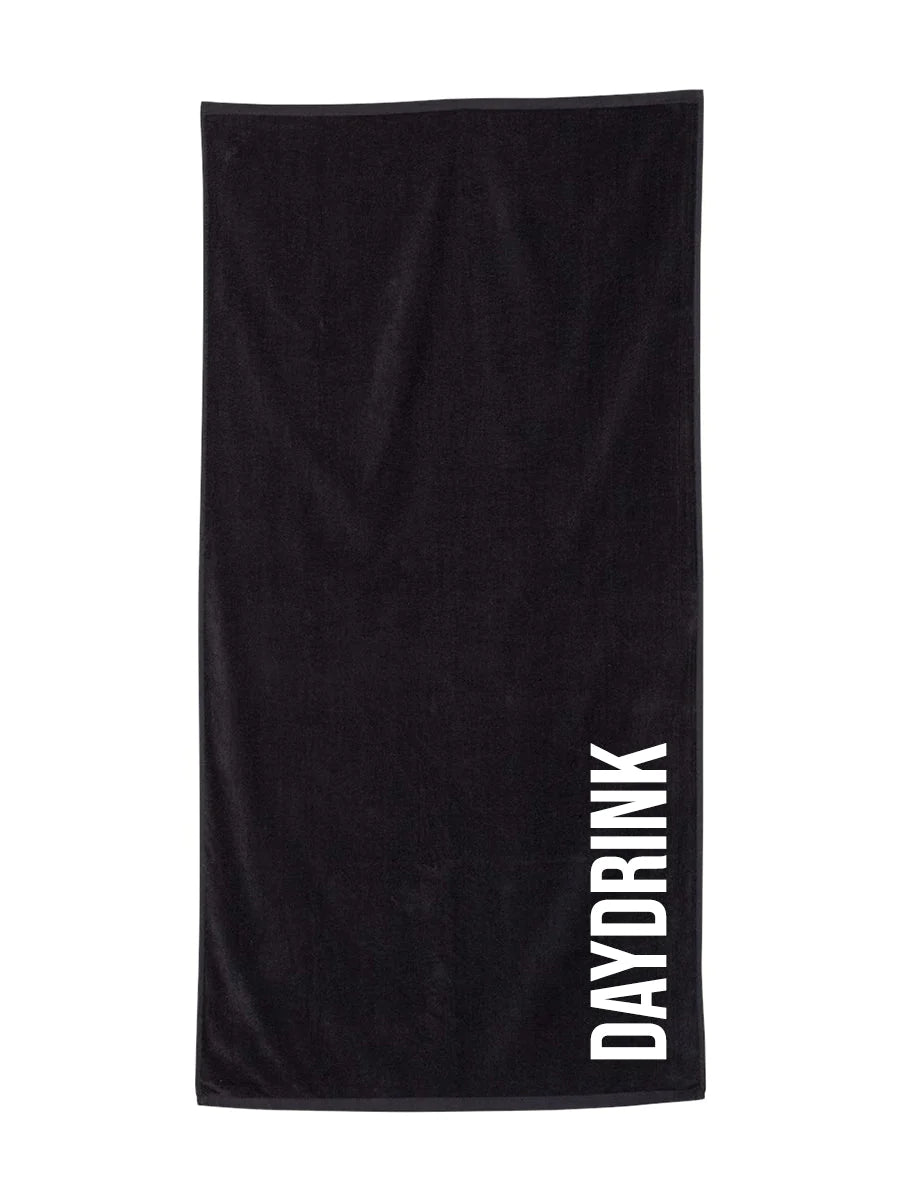 Day Drinking Beach Towel