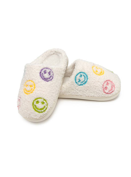 Kids Happy Face Slippers