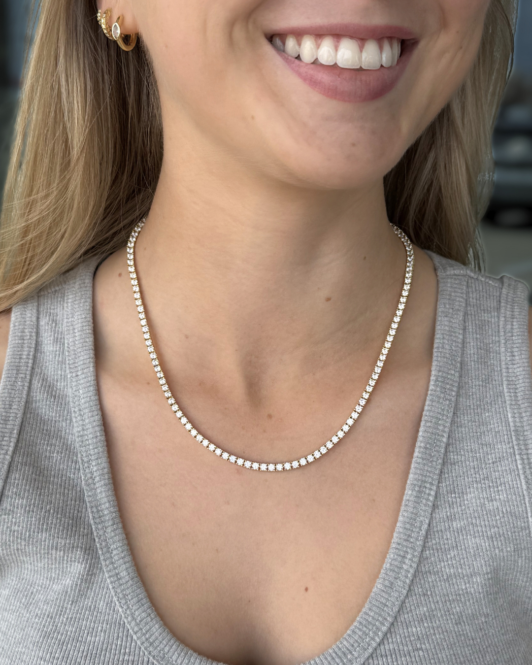 Signature Tennis Necklace 18