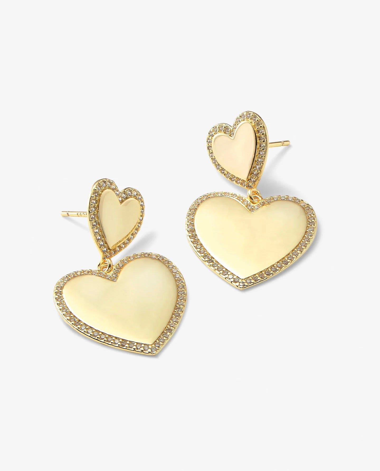 You Have My Heart Pavè Earrings – MW Curated