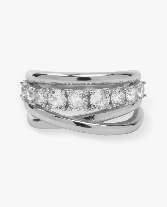 Stacked Diamond Ring