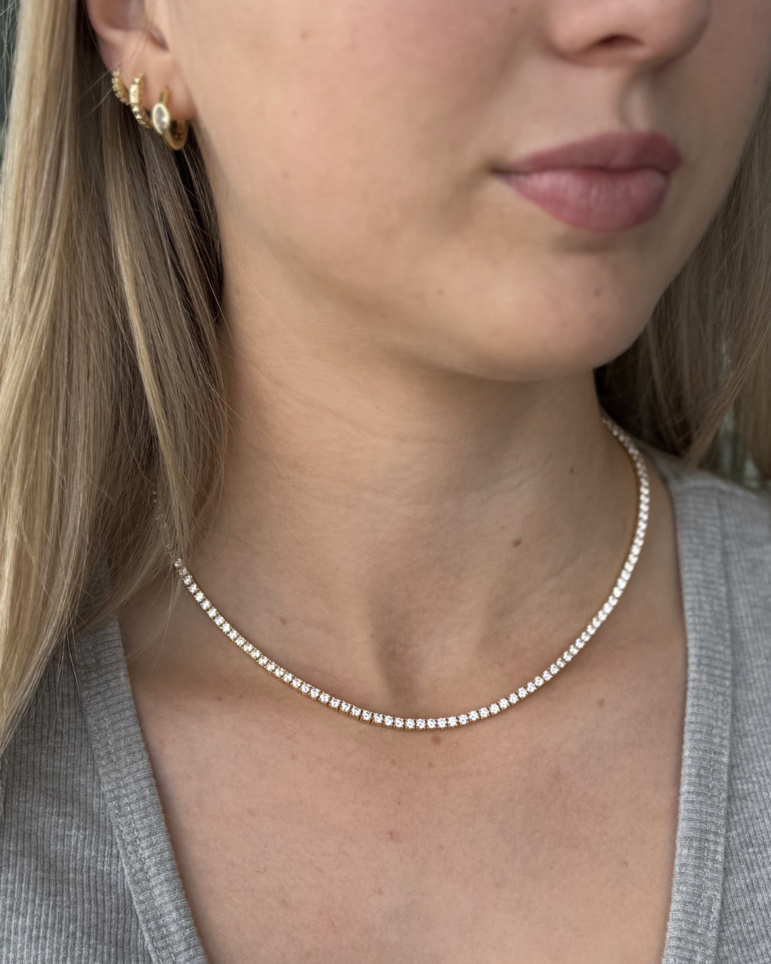 Essential Tennis Necklace 16
