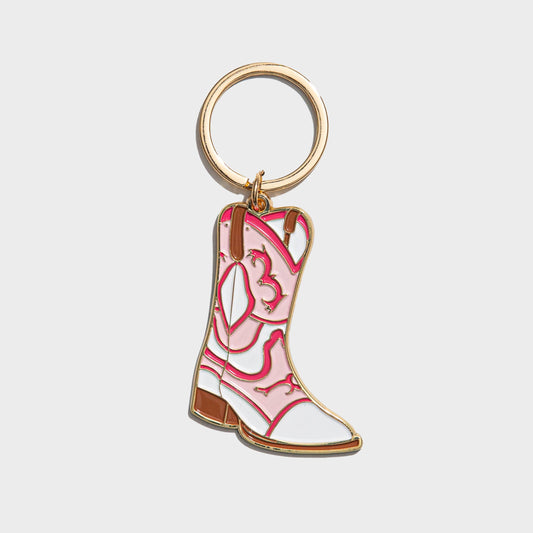 Cowboy Boot Keychain