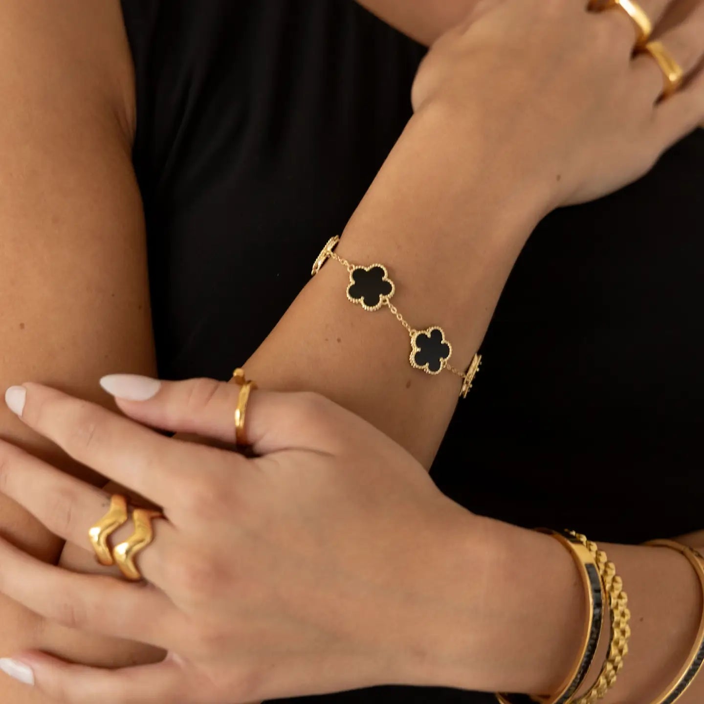 Adeline Clover Bracelet