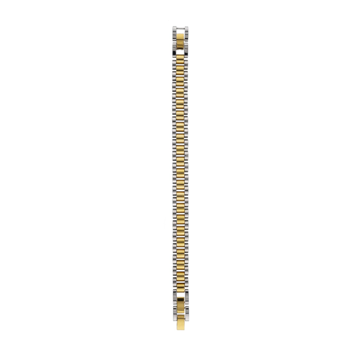 Two Tone Watch Band Bracelet