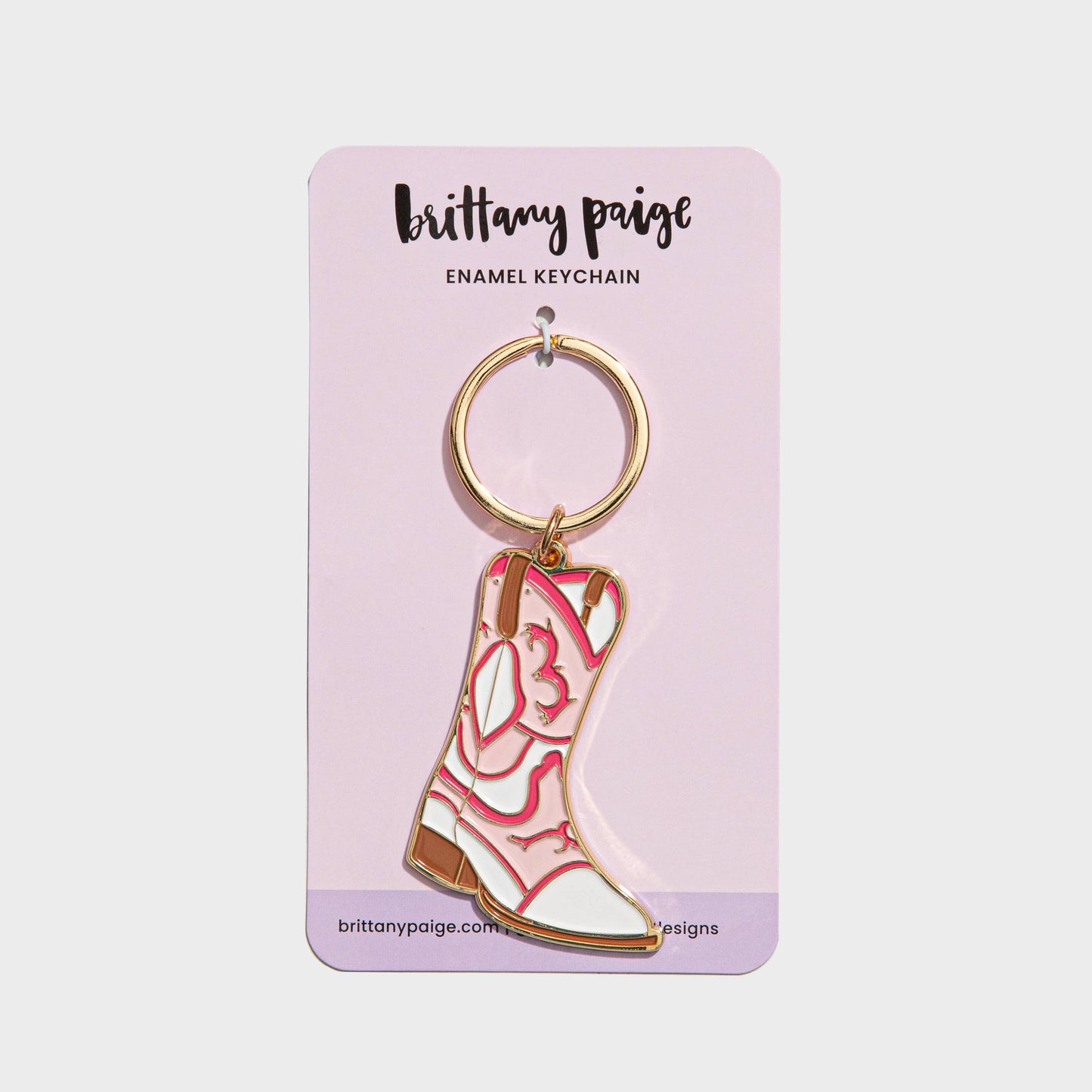 Cowboy Boot Keychain