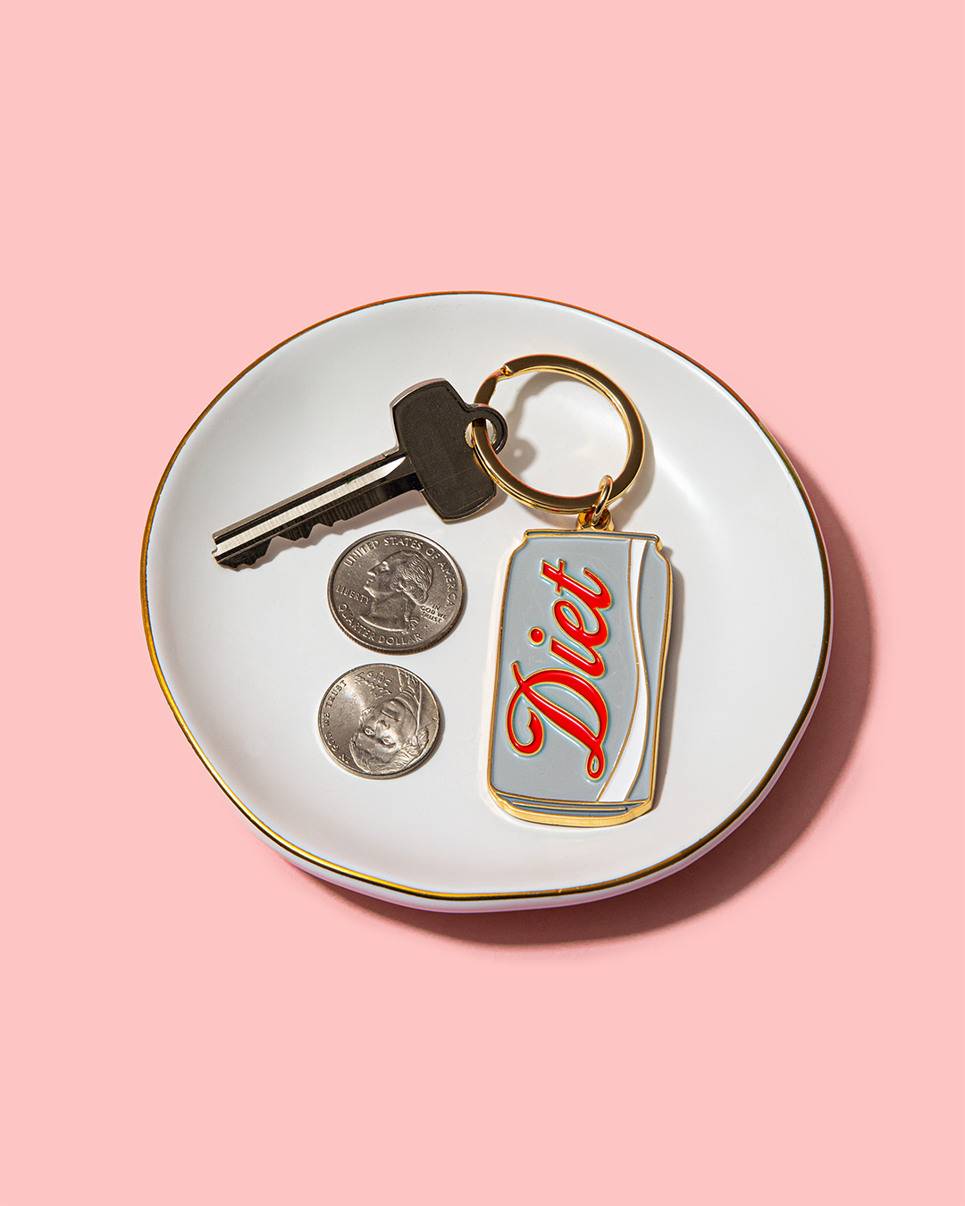 Diet Coke Keychain