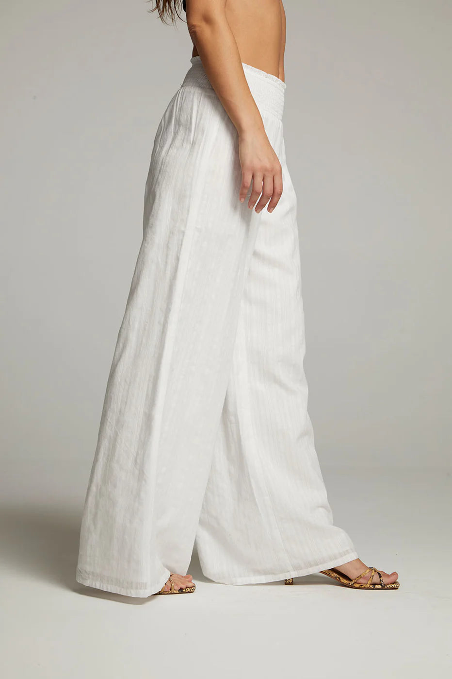 Bari White Trousers