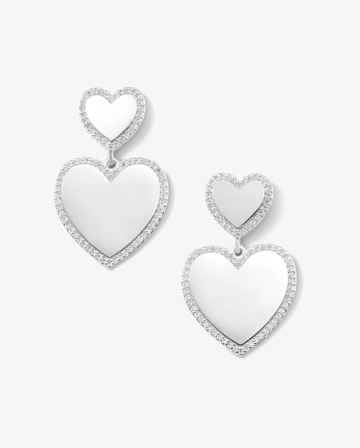 You Have My Heart Pavè Earrings